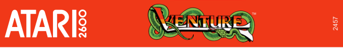 Venture [Coleco] logo for Atari 2600